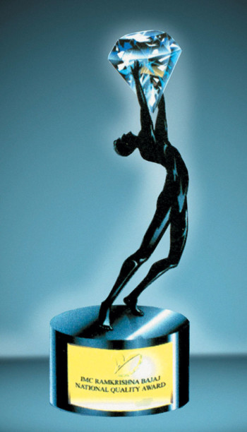 Indian Merchants’ Chamber Ramkrishna Bajaj National Quality Award Trophy