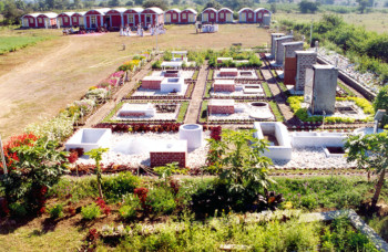 Toilets are specially designed for the benefit of the rural community and they trained to monitor and maintain the sanitation infrastructure