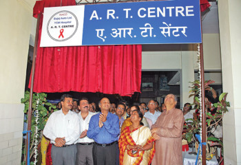 HIV/AIDS patients are treated at the Anti Retrovial Treatment Centre, in YCM Hospital in Pimpri, Maharashtra